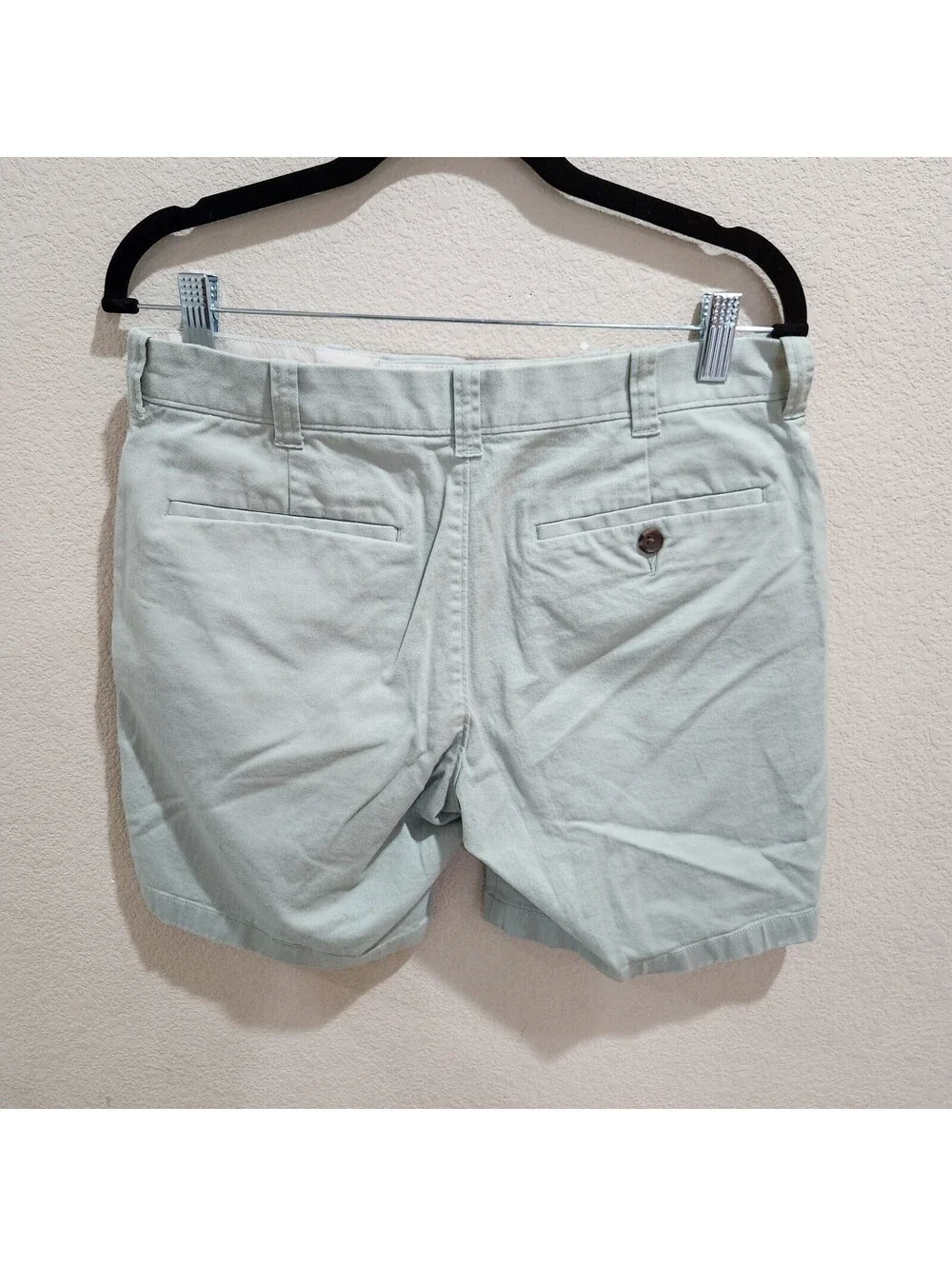 J Crew Mens Chino Shorts 30 Mint Sage Pastel Green 7